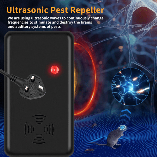 Ultrasonic Garden Home Deterrent Repeller Animal Bird Cat Scarer Pest Fox Dog UK - Picture 3 of 11