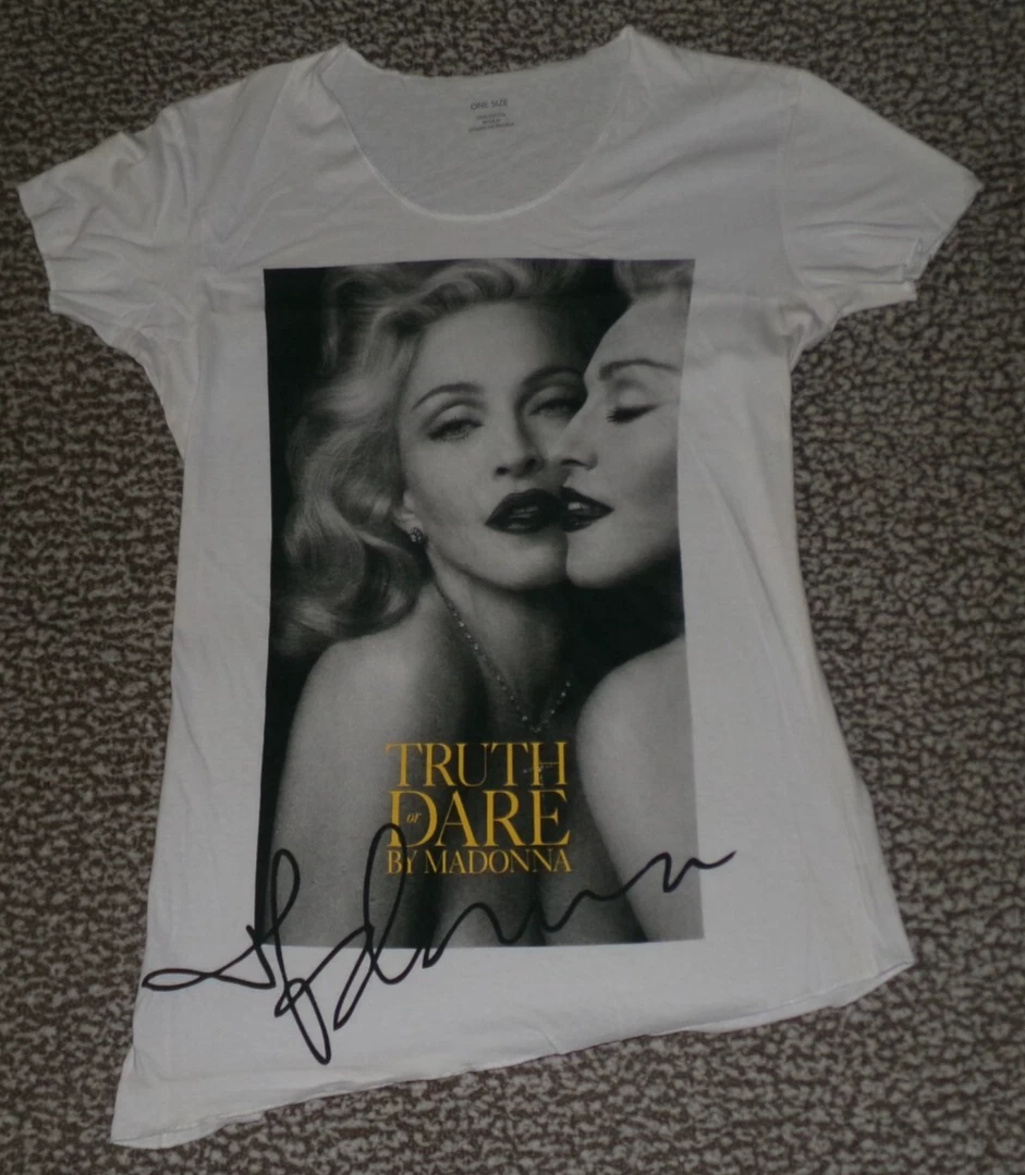 Madonna Short Sleeve White Shirts for Men for sale | eBay