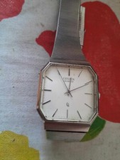 orologio citizen vintage ottagonale 4-852834 s (per parti di ricambio, non funz)