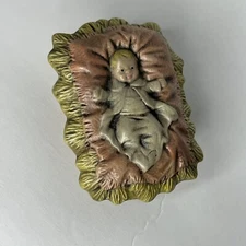 Vintage Byron Molds 1970’s Baby Jesus Nativity Ceramic Figurine 