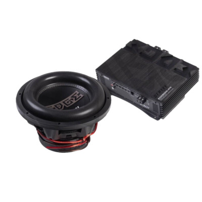 GANZ NEU EDGE SPL PAKET - 6600W Monoblock-Verstärker + 1500 W RMS SPL 12'' Sub