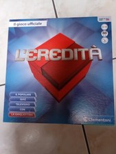 GIOCO DA TAVOLO-L'EREDITA'-IL GIOCO UFFICIALE-CLEMENTONI-COMPLETO