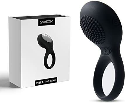 svakom vibrating ring TYLER | Vibrating Cock Ring with Textured Head main image 0