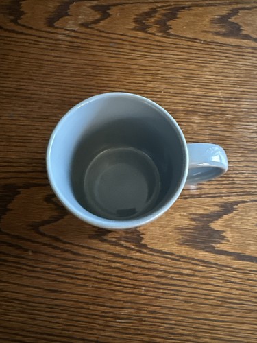 Dunkin' Donuts 2014 DD Coffee Mug Cup D Handled Luster Winter Holiday Gray Grey - Picture 7 of 10