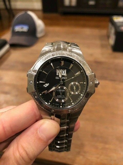 seiko kinetic sapphire 100m