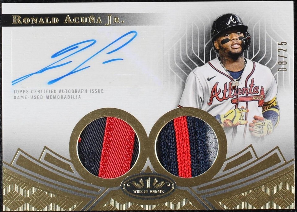 2023 Topps Tier One - Ronald Acuña Jr. #T1AR-RAC - 1 of 1