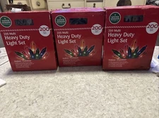 Winter Wonder Lane 200 Multi Heavy Duty Light Set Indoor Outdoor  3 Boxes