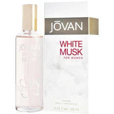 JOVAN WHITE MUSK COLOGNE 3.25 OZ EDC SPRAY FOR WOMEN NEW IN BOX