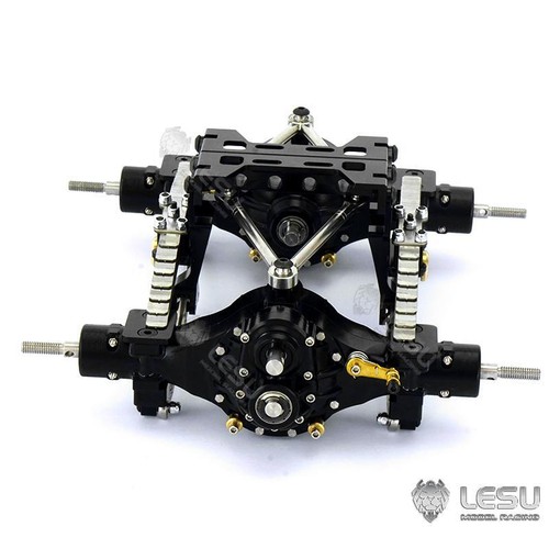 LESU Rear Suspension Metal 1/14 for Tamiya Tractor RC Truck Axle Q-900 Parts - Picture 3 of 11