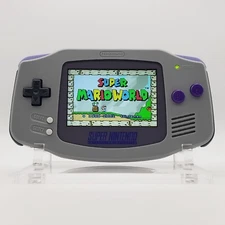 Super Nintendo Style Game Boy Advance Funnyplaying Laminated IPS Screen SNES GBA