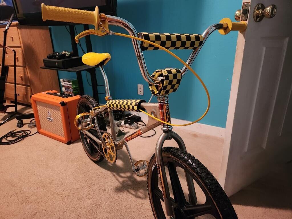 1982 Mongoose BMX bike with ACS Z Mags, Polygon Neck, Comp 3 1982 Mongoose BMX bike with ACS Z Mags, Polygon Neck, Comp 3