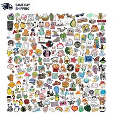 Collectible Cartoon Enamel Pins - Random Set of 20/40/50/70 Unique Designs