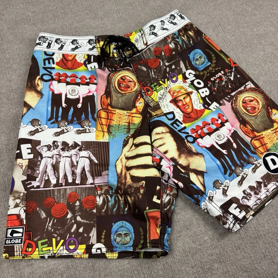 Pantalones cortos de tabla DEVO de colección de Globe Airport Survival Gear 2008 colaboración RARO Foto 4 de 4
