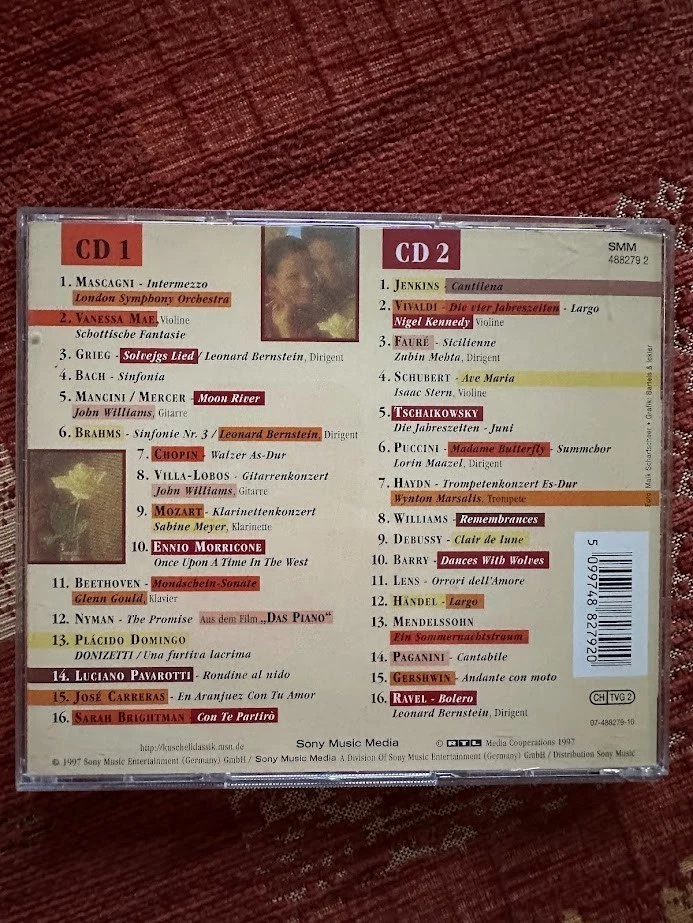 2 fach CD Kuschelrock Klassic, RTL, Sampler , guter Zustand - Bild 2 von 4