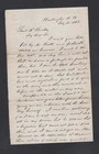 CIVIL WAR LETTER - 124th PA Infantry - Gen. Hooker Refuses to Grant Travel Pass!