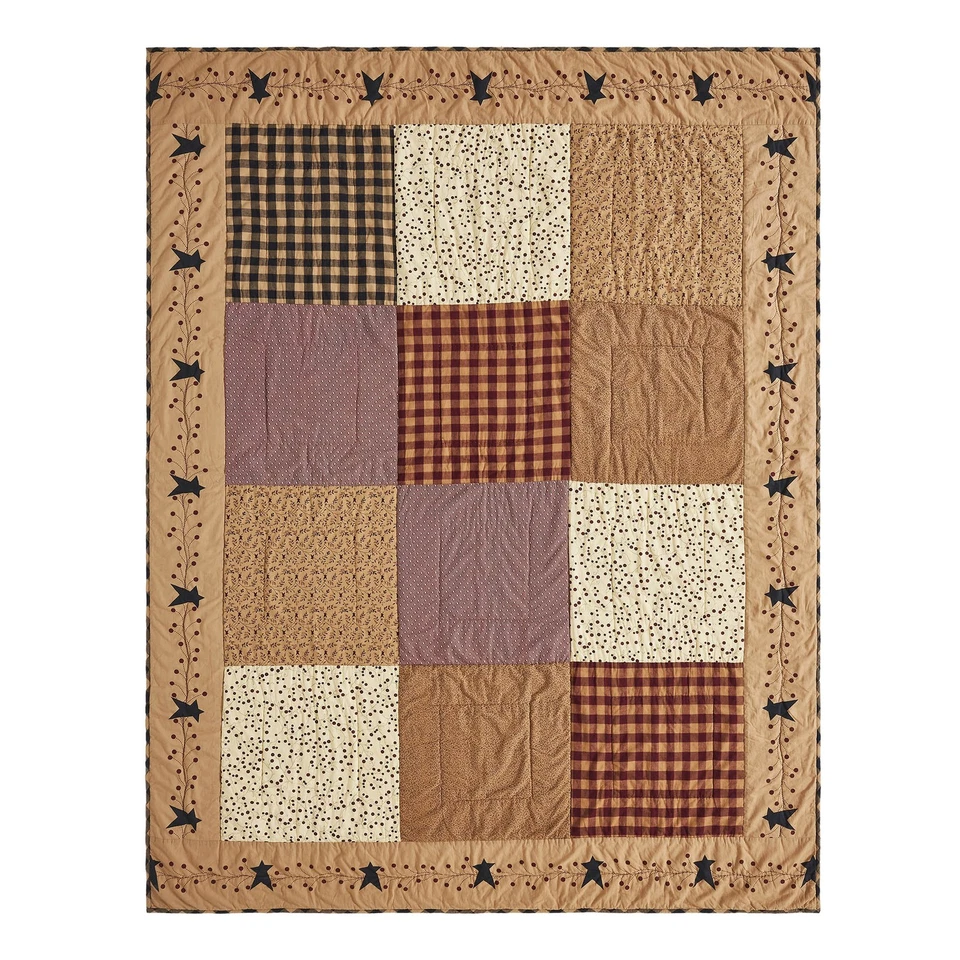 Pip Vinestar Twin Quilt 70Wx90L VHC Brands - Image 4 of 4