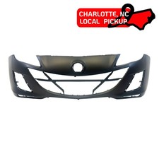 Front Bumper Cover Replacement For 2010 Mazda 3 2.0l 10 Primed Gs Gx I - Clt