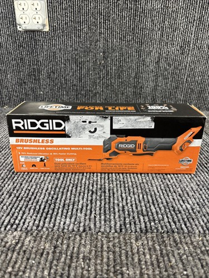 #ad #ad RIDGID 18V Brushless Cordless Multi Tool Tool Only $69.99