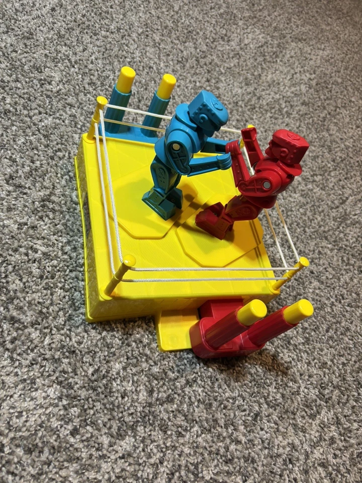 Juego Mattel Rockem Sockem Robots Funciona Excelente Estado Limpio Foto 2 de 4