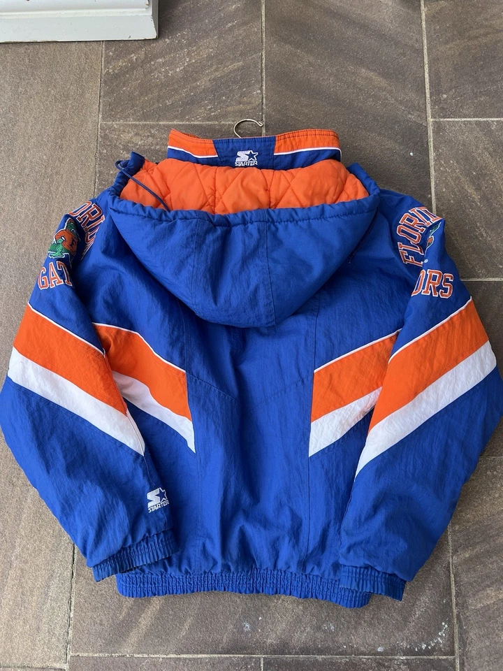 Jaqueta acolchoada vintage rara Florida Gators Starter anos 90 Starter - Imagem 2 de 2