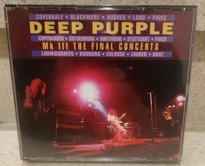 DEEP PURPLE - MK III 3 - The Final Concerts - 1996 - 2 CD Fat Box w/Booklet