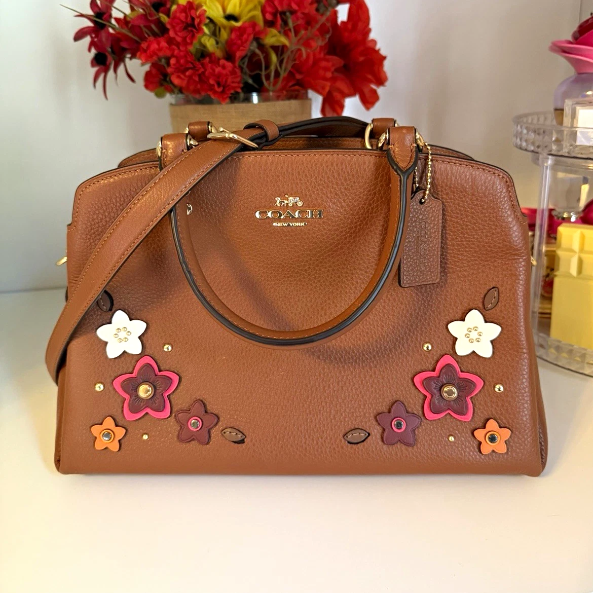 coach floral applique products for sale | eBay