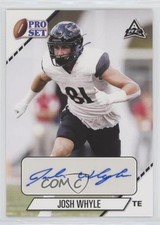 2021 Leaf Pro Set College Auto Josh Whyle #PS-JW3 Auto 2b2