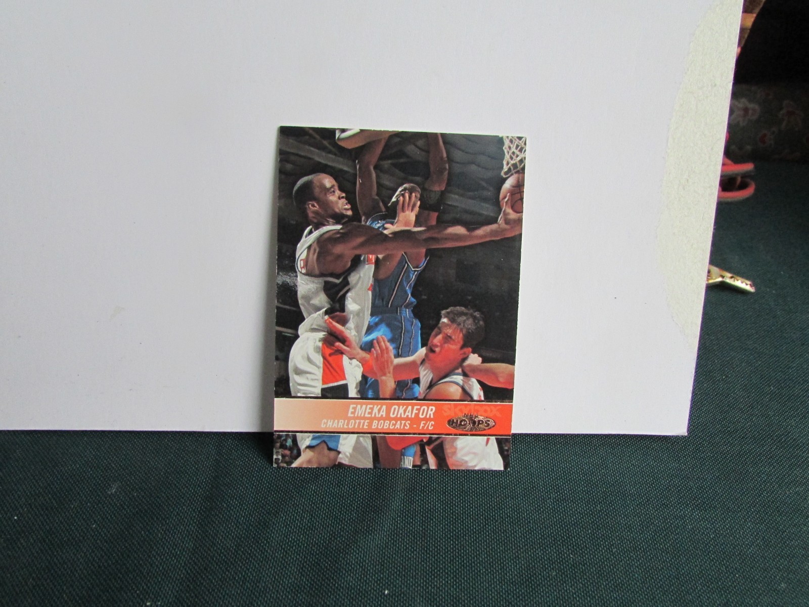 Emeka Okafor-Bobcats-2004-05 Hoops Basketball Rookie Card #181 (1423/1750)
