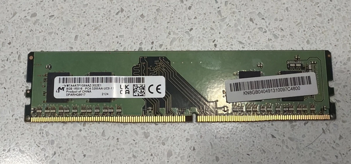 Micron 8GB Computer DDR4 SDRAM for sale | eBay