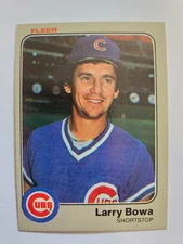 1983 FLEER LARRY BOWA #491 NM
