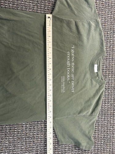 Vintage John Steinbeck Never enough Books T Shirt Large - Picture 4 of 17