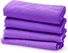 Screen Cleaner 4-Pack Microfiber Cloths for TV, Car, Laptop  Computer 