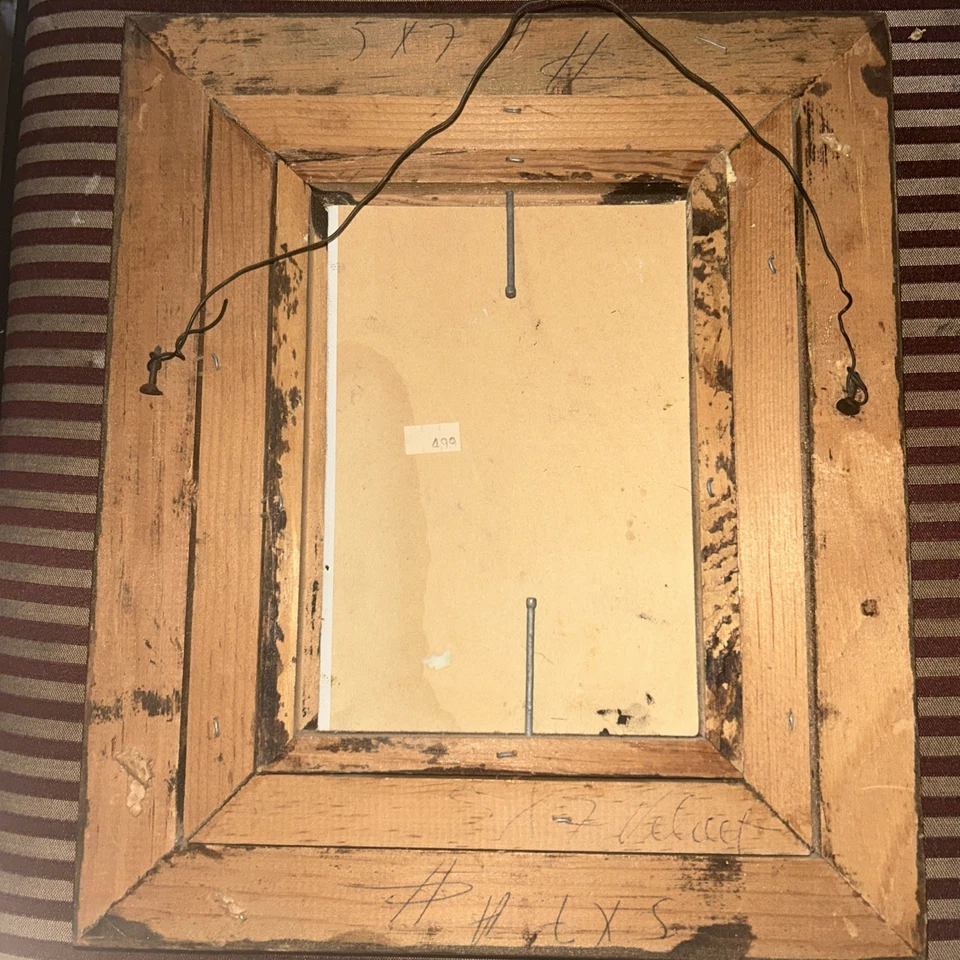 Patsee Parker Original Textured Oil On canvas Floral Painting 5”x 7” - Image 4 of 4