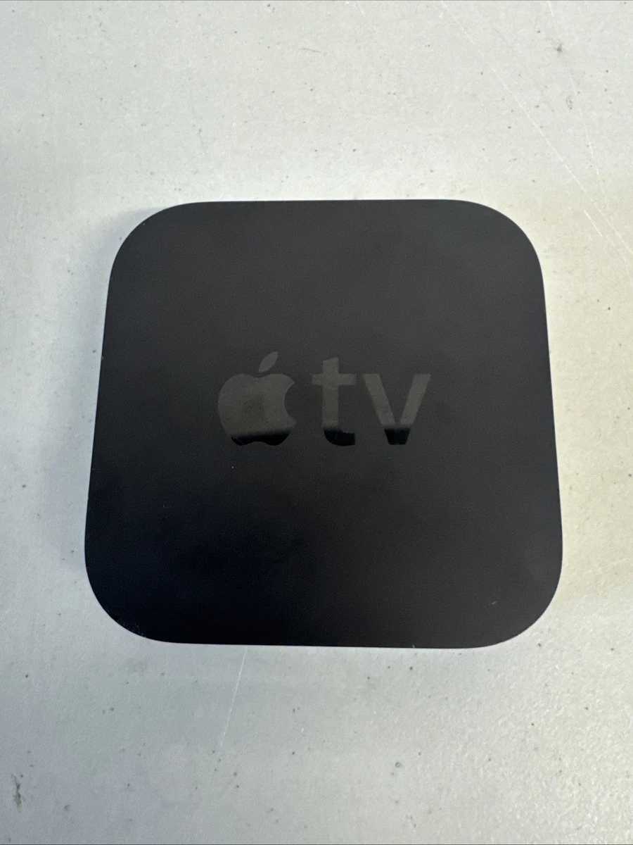Apple TV (2nd Generation) Black 720p (HD) Maximum Resolution Media