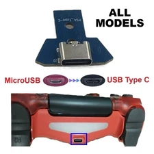 USB-C for PS4 DualShock 4 Controller Kit ALL MODELS JDS-001 to JDS-055 12/14 Pin