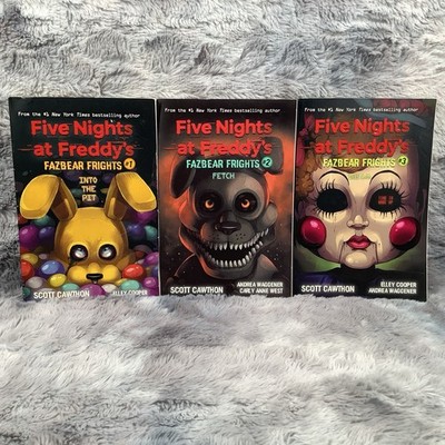 Five Nights at Freddy's by Scott Cawthon Fazbear Frights Book 1, 2,3,