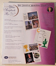 Creative Memories 8 x 10 White Refill Scrapbook Pages 15 sheets RCM-10S - NEW