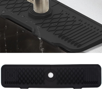 Silikon Wasserhahn Matte FüR Abfluss Wasser, Wasserhahn SpüLe Spritzschutz, Wass