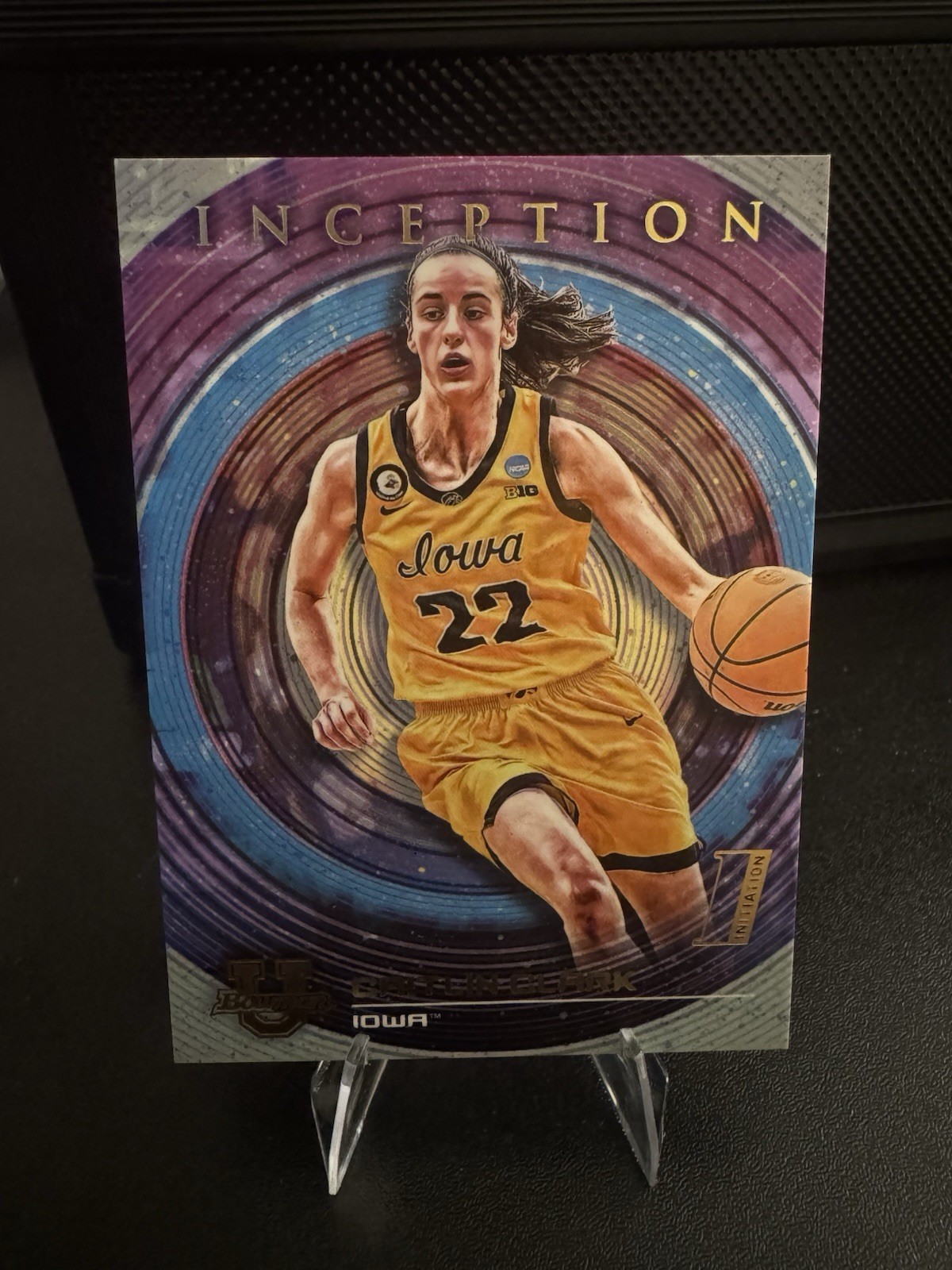 Topps 2022-23 Bowman Inception Caitlin Clark #68 Initiation Iowa Hawkeyes