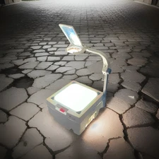 Vintage Overhead Projector Universal 38900 Model - New With Box Tested/Working