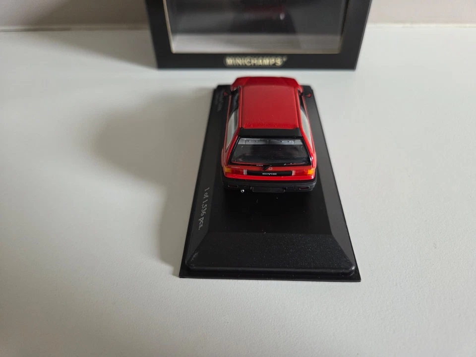 Minichamps 1/43 Honda Civic - Rosso - 1990 - 400161501 - Immagine 4 di 4