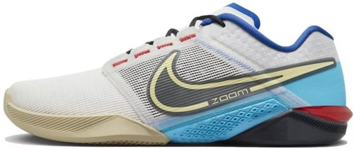 Nike Shoes Mens 8.5 Zoom Metcon Turbo 2 White Photo Blue Pink Prime DH3392-109 Nike Shoes Mens 8.5 Zoom Metcon Turbo 2 White Photo Blue  main image 4