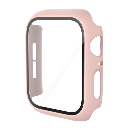 Glass+Case Protection Apple Watch Series 9/8/7 41mm 45mm Bumper for iWatch se654 - Foto 47 di 176