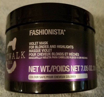 Tigi catwalk fashionista violet mask cosmetic femme 200g (615908424355)
