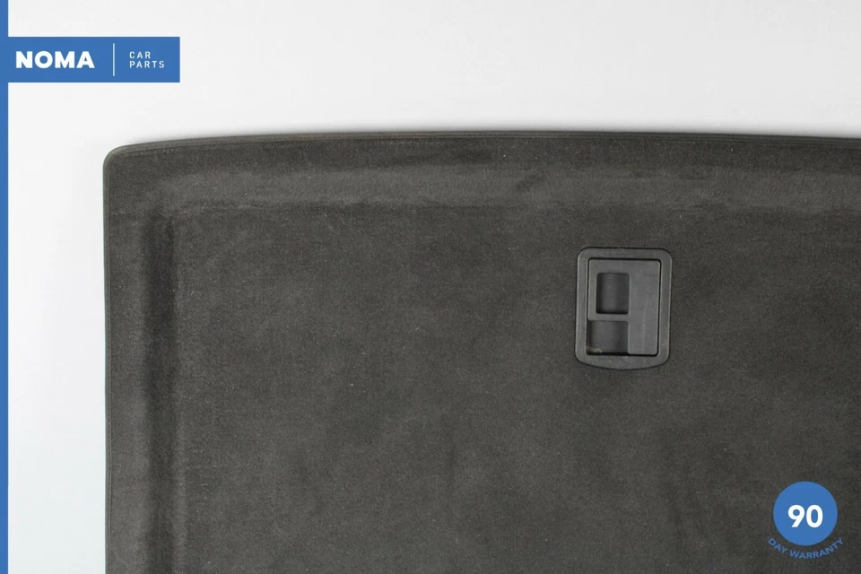 04-10 Audi A8 A8L D3 Quattro maletero maletero suelo revestimiento panel moldura negro OEM Foto 2 de 4