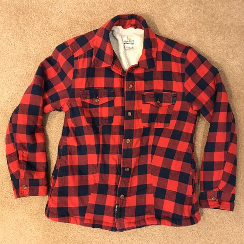 Sherpa Lined Flannel Jacket 