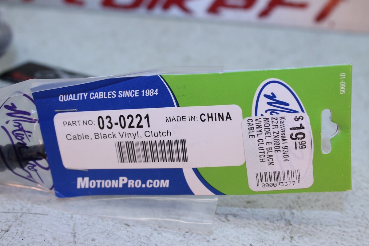 93-02 KAWASAKI ZX600E ZX-6 ZX6 03-04 ZZR600 MOTION PRO CLUTCH