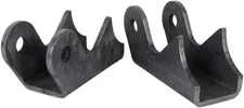 Universal Axle Side Heavy Duty Weld On Shock Mounts - Pair - CNC Cut 3/16″ Thick
