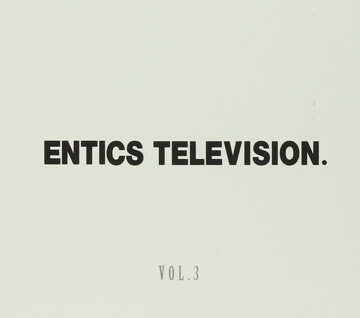 Entics Television CD New and Sealed !!
