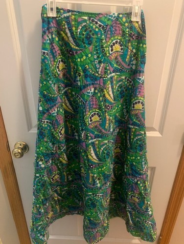 Vintage 1970's McMullen Sportswear Belted Maxi Skirt
